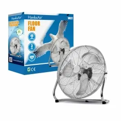 Cyrkulator wentylator podłogowy duży wiatrak stojący 16&#039;&#039; 80W