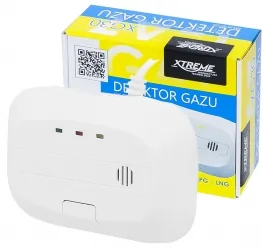 Detektor czujnik gazu+LPG XTREME XG30 230V metanu propanu butanu