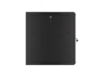 Szafa instalacyjna RACK wisząca 19'' 12U 570x600 drzwi szklane Lanberg  - czarna
