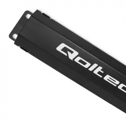 Organizer kabli Qoltec do szafy RACK 19&quot; 1U