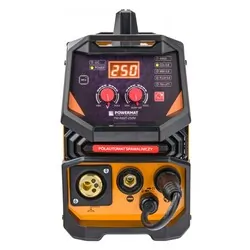 Migomat spawarka inwertorowa 250A Powermat PM-IMGT-250M duży zestaw