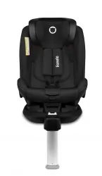 Fotelik samochodowy przód tył LIONELO BRAAM 0-36 KG ISOFIX + noga - kolor czarny