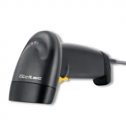 Laserowy czytnik kodów kreskowych 1D Qoltec USB