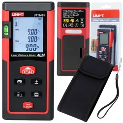 Dalmierz laserowy miernik cyfrowy 40 metrów + etui