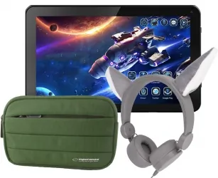Tablet edukacyjny dla dzieci KIDS + gry + etui + słuchawki