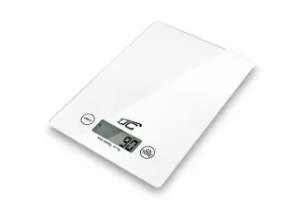 Elektroniczna szklana waga kuchenna LTC do 5kg biała