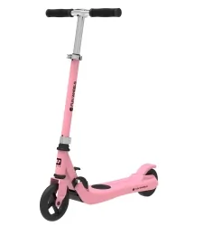 Hulajnoga elektryczna dla dzieci FUN WHEELS 100W 50kg - różowa