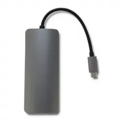 Adapter USB 3.1 C Qoltec HDMI 3xUSB USB-C HDMI