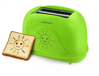 Toster na 2 kromki Esperanza SMILEY 750W - zielony