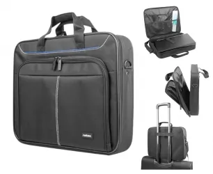 Torba na laptopa NATEC DOBERMAN 17.3" czarna