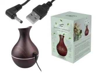 Ultradźwiękowy nawilżacz powietrza LTC 2w1 dyfuzor aromaterapia podświetlany LED