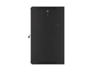 Szafa instalacyjna RACK wisząca 19'' 15U 570x450 drzwi szklane Lanberg  - czarna