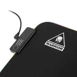 Mysz gamingowa podświetlana ART AM-99 ultralekka 6400DPI RGB dla graczy   podświetlana mata XXL Kruger
