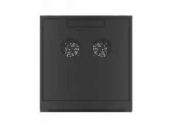 Szafa instalacyjna RACK wisząca 19'' 9U 570x600 drzwi szklane Lanberg  - czarna