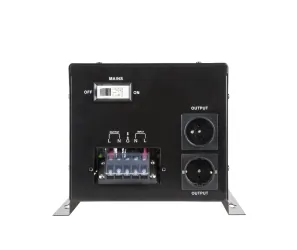 Awaryjne źródło zasilania KEMOT URZ3411 PROsinus-1600W przetwornica z czystym przebiegiem sinusoidalnym i funkcją ładowania 12V / 1600W