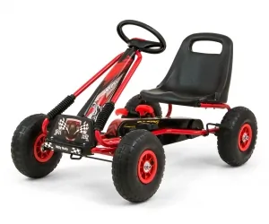 Gokart na pedały Milly Mally THOR czerwony