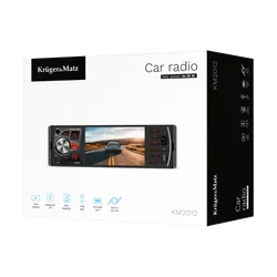 Radio samochodowe 4” Kruger