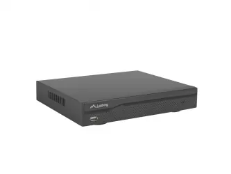 Zestaw do monitorowania rejestrator NVR 8 kanałowy POE + 4 kamery IP 5MP akcesoria LANBERG