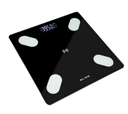 Analityczna waga łazienkowa 180kg BLOW Bluetooth 25 funkcji - czarna