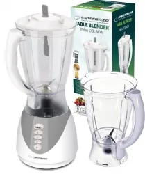 Blender kielichowy Esperanza PINA COLADA 350W 1,5L - szary