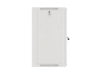 Szafa instalacyjna RACK wisząca 19&#039;&#039; 15U 570x450 drzwi szklane Lanberg  - szara