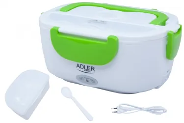 Podgrzewany pojemnik na żywność do 50°C Adler AD 4474 green