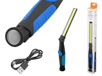Latarka warsztatowa łamana LTC LED wbudowany akumulator USB