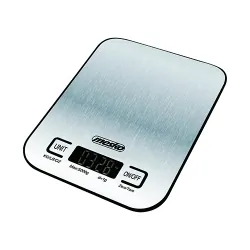 Elektroniczna metalowa waga kuchenna inox Mesko MS 3169 black do 5 kg