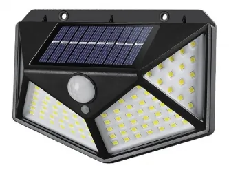 Lampa solarna LED LTC 10W z czujnikiem ruchu i zmierzchu