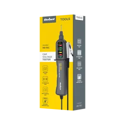 Wskaźnik napięcia tester alternatora i akumulatora 12V REBEL RB-15C