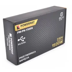 Przetwornica napięcia 12V 1500W Powermat PM-PN-1500S