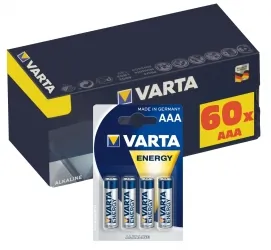 Zestaw 60 baterie alkaliczne AAA VARTA R3 Energy
