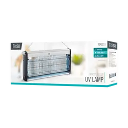 Lampa owadobójcza UV 2x18W TEESA rażąca na muchy ćmy komary