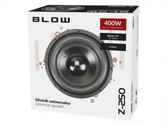 Głośnik niskotonowy uniwersalny BLOW Z-250 4Ohm 