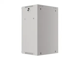Szafa instalacyjna RACK wisząca 19'' 18U 570x450 drzwi szklane Lanberg - szara