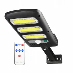 Lampa solarna LED LTC z czujnikiem ruchu i zmierzchu + pilot