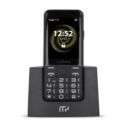 Telefon komórkowy telefon dla seniora myPhone Halo Q+ czarny Dual SIM Latarka Bluetooth