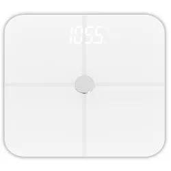 Waga łazienkowa analityczna Adler AD 8187 udźwig do 180 kg aplikacja FitGo - biała