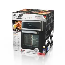 Piekarnik beztłuszczowy elektryczny 8w1 Adler AD 6309