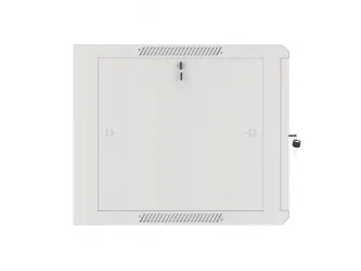 Szafa instalacyjna RACK wisząca 19'' 9U 570x600 drzwi szklane Lanberg  - szara