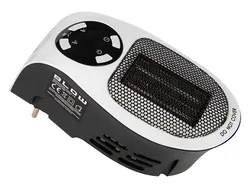 Termowentylator wtyczkowy grzejnik do kontaktu regulowany z grzałką ceramiczną BLOW FH-A31   pilot