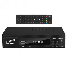 Tuner cyfrowy LTC T201 DVB-T2 H.265 HDMI USB 