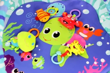 Mata edukacyjna OCEAN 0+  5 zabawek
