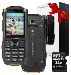 Telefon Kruger&amp;Matz IRON 2 + 32GB niezniszczalny DUAL SIM bluetooth IP68