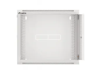 Szafa instalacyjna RACK wisząca 19'' 9U 570x450 drzwi szklane Lanberg  - szara