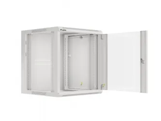 Szafa instalacyjna RACK wisząca 19'' 12U 570x600 drzwi szklane Lanberg  - szara