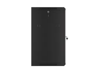 Szafa instalacyjna RACK wisząca 19'' 15U 570x450 drzwi szklane Lanberg  - czarna