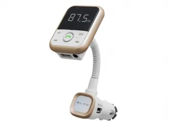Transmiterem FM z zestawem głośnomówiącym Bluetooth 4.0 + pilot
