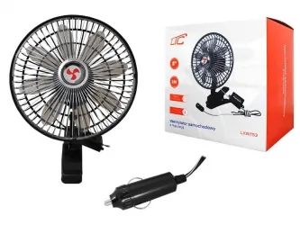 Wentylator samochodowy LTC z regulacją 8'' 12V/24V