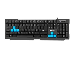 Zestaw FURY HORNET klawiatura + mysz + podświetlana mata + słuchawki